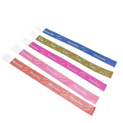 Events/Festival/Park/Party/Club/Meeting Usage Scenarios Waterproof Paper Wristbands