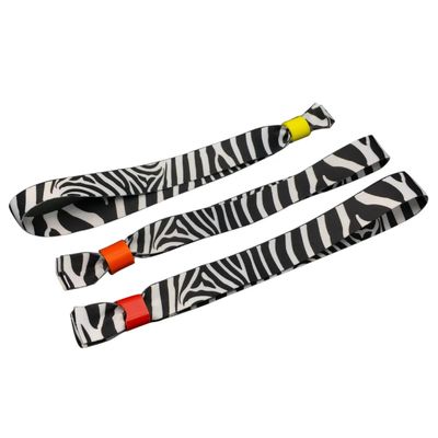 Custom One-way Lock Wristband Bracelets for Music Festivals and Holiday Decorations