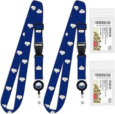 Breakaway and Safety Buckle Sublimation Polyester Neck Lanyards for Office Promotions