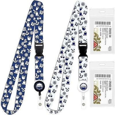 Breakaway and Safety Buckle Sublimation Polyester Neck Lanyards for Office Promotions