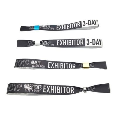 Promotion Decorate Gifts Polyester Fabric RFID Wristbands for Event Festival Party