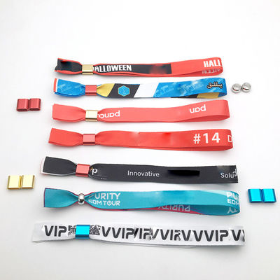 Promotion Decorate Gifts Polyester Fabric RFID Wristbands for Event Festival Party