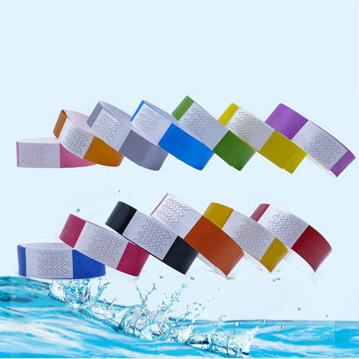 One Time Wristband for Identification at Events/Festival/Park Customizable Waterproof