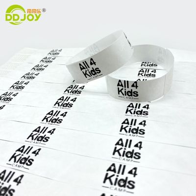Customizable Tyvek Wristbands for Any Festival or Events 2-7 Days Production Time