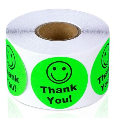 Custom Sticker Adhesive Round Labels with Free Design and Custom Logo Die Cut Printing