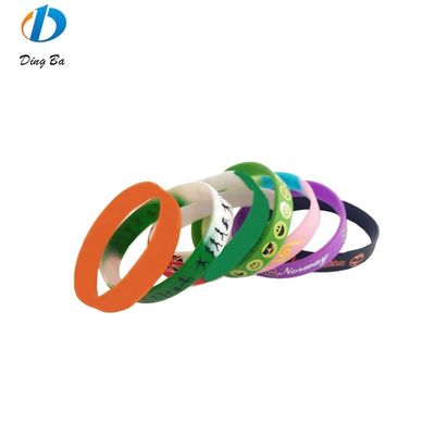 Cartoon Shape Custom Silicone Wristband Perfect for Casual and Sporty Look