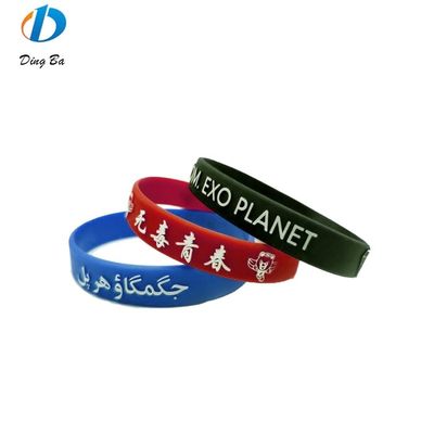 Cartoon Shape Custom Silicone Wristband Perfect for Casual and Sporty Look