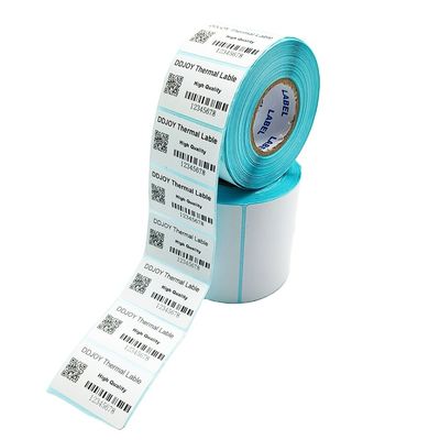 White Digital Printing Custom Sticker for Business Shopping Thermal Printing Label