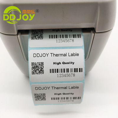 White Digital Printing Custom Sticker for Business Shopping Thermal Printing Label