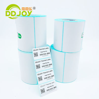 White Digital Printing Custom Sticker for Business Shopping Thermal Printing Label