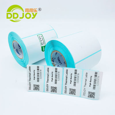 White Digital Printing Custom Sticker for Business Shopping Thermal Printing Label