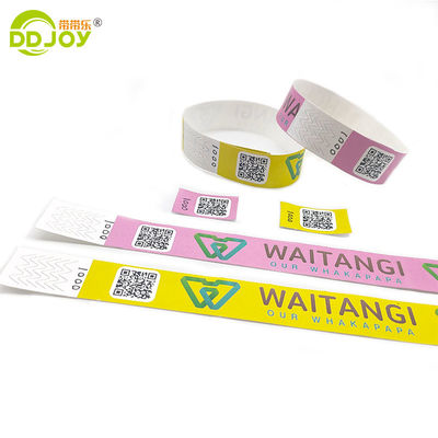 Get Your Festival Events Admission Sorted with Custom Tyvek Wristband 250*25mm