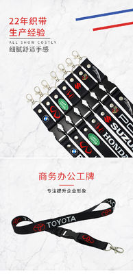 Print Method Personalize Single Custom Sublimation Lanyards For Exhibition Promotion