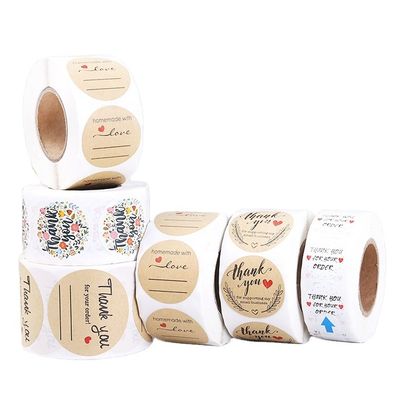 Stickers Customized Printed Adhesive Packaging Label for Packaging Material