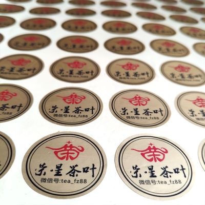 Stickers Customized Printed Adhesive Packaging Label for Packaging Material