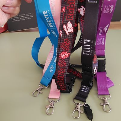 Custom Office Neck Lanyard with DHL/UPS/FEDEX/Aramex TNT Shipping and Logo Printing