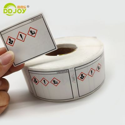 Customized Made Color Size Oil Resistant Adhesive Roll Logo Label Sticker for Bottles