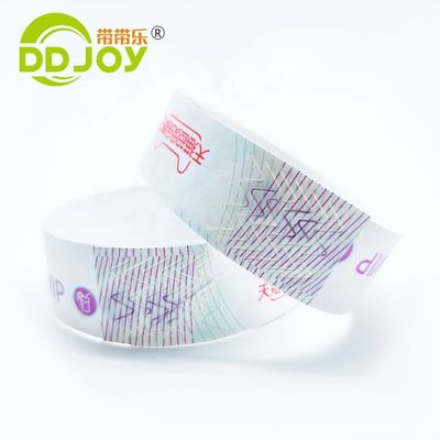 Target End User Guest/VIP/Vendor/Admission Convenient Waterproof Wristband for Event