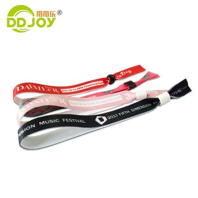 2024 Festival Events Custom Woven Bracelet for Unlimited Usage Scenarios and Custom Logo