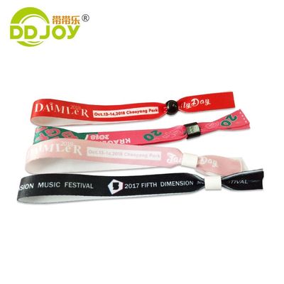 2024 Festival Events Custom Woven Bracelet for Unlimited Usage Scenarios and Custom Logo