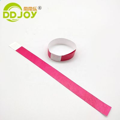 Target End User Blue Vendor/Admission Wristbands 3/4 inch Tyvek with Series Numbers