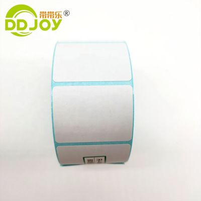 Custom Color Shipping Label Box Perforated Sticker Face PP Direct Printing Paper Rolls