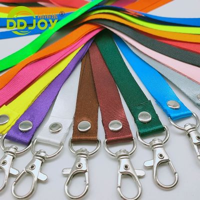 Customed Heated Transfer Keychain Neck Strap Polyester Lanyards for Keys 900*15*0.65mm
