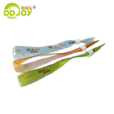 Customized Designs Woven Satin Fabric Bracelet Wristband for Sport Music Festival