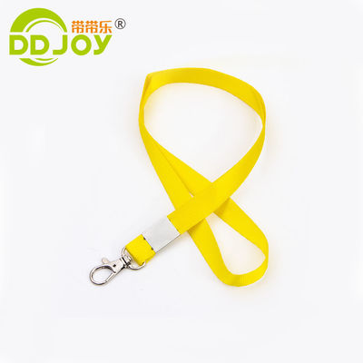 900*15*0.65mm Custom Logo Sewing Stainless Lanyards with Heat Transfer Steel Beed