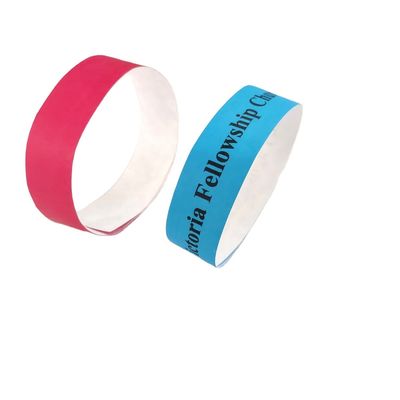 TYK1056D Chinese Year OEM Customized Tyvek Paper Wristband with Printed Technique