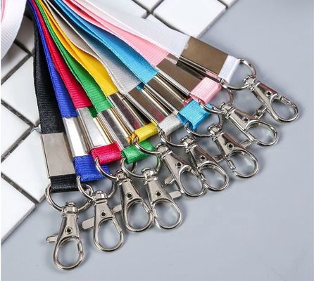 Customed Polyester Sublimation Tool Lanyard Keychain Pattern Lanyard with Custom Logo
