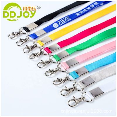 Customed Polyester Sublimation Tool Lanyard Keychain Pattern Lanyard with Custom Logo