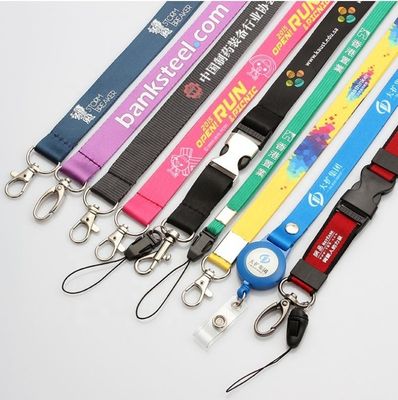 Customed Polyester Sublimation Tool Lanyard Keychain Pattern Lanyard with Custom Logo