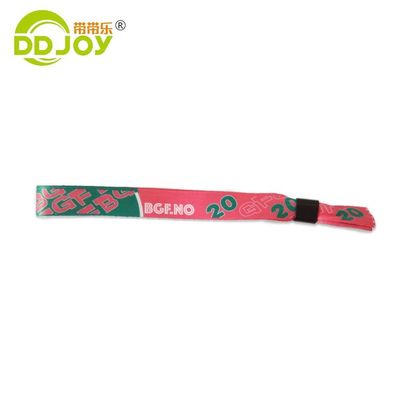 350*15mm Cloth Wristbands Custom Logo for Holiday Decoration and Gifts Eco Friendly