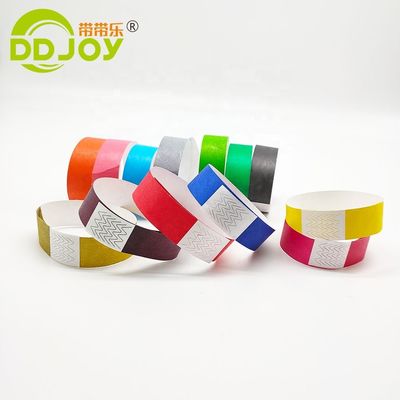 100pcs Count 3/4 inch Tyvek Wristband for Convenient Event Access and Security
