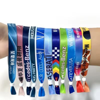 Children's RFID CHIP CUSTOM Plastic Button Wristbands for Festival Security Check