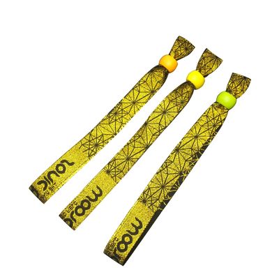 Children's RFID CHIP CUSTOM Plastic Button Wristbands for Festival Security Check
