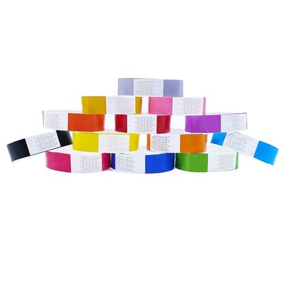 Secure Your Entry Tickets with 3/4 Inch Tyvek Wristbands Paper Bracelet Included