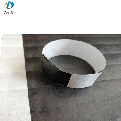 Gift Occasion Custom Paper Wristbands for Events Party 250mm Long Disposable Waterproof