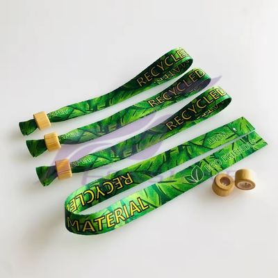 Event Festival Party RFID Wristbands in Satin Fabric with Custom Logo and Text