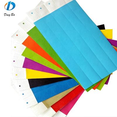 Paper Band Tyvek Wristband Band Width 250*19mm Custom Festival Gifts Bracelets Event