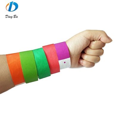 Paper Band Tyvek Wristband Band Width 250*19mm Custom Festival Gifts Bracelets Event