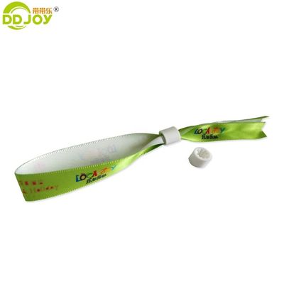 100pcs Sublimated Satin Ribbon Wristband for Festival Customized Gifts Promotion