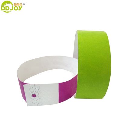 Leading of Tyvek Paper Wristbands/Bracelets for Festival Events Materials and Designs