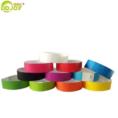 Leading of Tyvek Paper Wristbands/Bracelets for Festival Events Materials and Designs