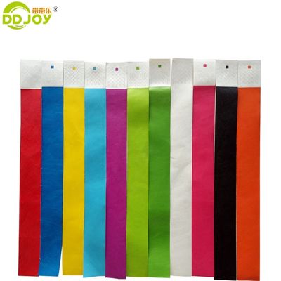 Leading of Tyvek Paper Wristbands/Bracelets for Festival Events Materials and Designs