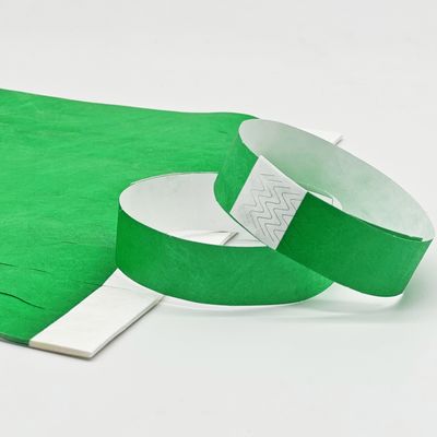 Affordable Custom Printed Tyvek Wristbands for Events and Parties Printing As Request