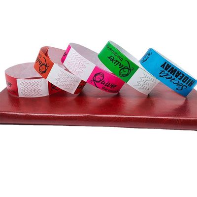 Custom Event Wristband Holiday Events One Color Printing Vinyl Bracelets for Party