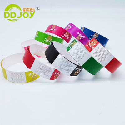 Custom Event Wristband Holiday Events One Color Printing Vinyl Bracelets for Party