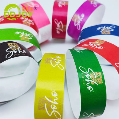Custom Event Wristband Holiday Events One Color Printing Vinyl Bracelets for Party
